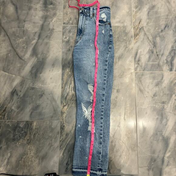Abercrombie & Fitch Ultra High Rise Ankle Straight Jeans Size 25 - Picture 10 of 10